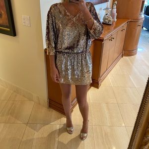 Haute Hippie Sequin Dress